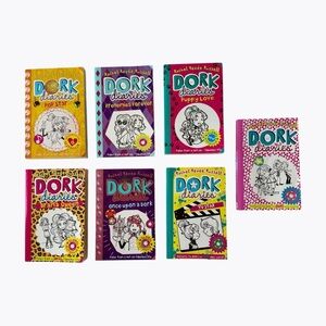 Dork Diaries Paperback 7-Book Set Kids Middle Grade Graphic Novels